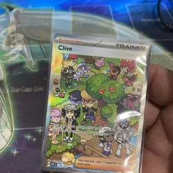 Pokemon TCG Clive 236/091 Paldean Fates Special Illustration Rare Card SIR NM - Image 4