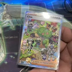 Pokemon TCG Clive 236/091 Paldean Fates Special Illustration Rare Card SIR NM - Image 5