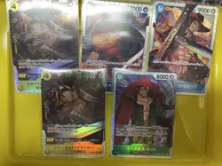 One Piece Card Game Parallel 3-Card Lot - Image 3