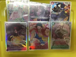 One Piece Card Game Parallel 3-Card Lot - Image 4