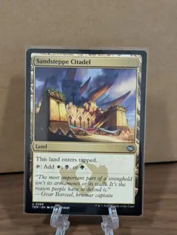 Magic the Gathering MTG Sandsteppe Citadel #0266 - Image 1
