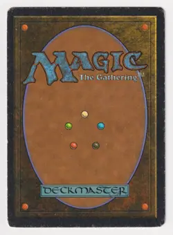 Miscut Gold Signed Savannah Lions MP Revised Artist Daniel Gelon 1994 MTG Magic! - Image 2