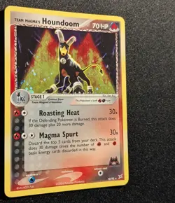 Pokemon EX TEAM MAGMA vs TEAM AQUA - #10/95 Houndoom - Holo - ENG - Near Mint - Image 5