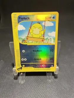 Psyduck 104/147 Reverse Holo LP Aquapolis Pokemon Card E-Reader Rare - Image 1