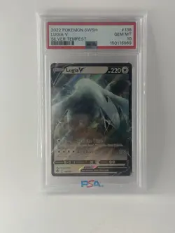 Lugia V 138/195 Swsh12: Pokemon Sword & Shield - Silver Tempest Holo PSA 10 - Image 1