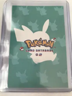 Pokemon Database 2 Set Celebi No. 251 Cracked Ice Holo - Image 2