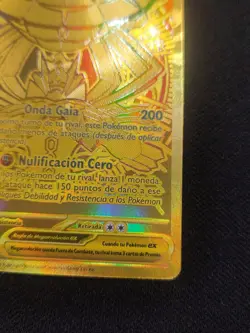 Pokemon TCG Perfect Order SPANISH* Gold Mega Zygarde EX Full Art 124/088 - Image 3