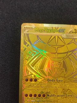 Pokemon TCG Perfect Order SPANISH* Gold Mega Zygarde EX Full Art 124/088 - Image 4