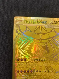 Pokemon TCG Perfect Order SPANISH* Gold Mega Zygarde EX Full Art 124/088 - Image 5