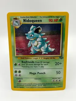 Vintage Pokemon Jungle Nidoqueen Holo Rare 7/64 - Image 1