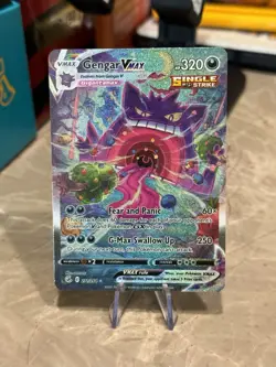 Pokemon TCG Sword & Shield Fusion Strike 271/264 Gengar VMAX ALT ART - Image 1