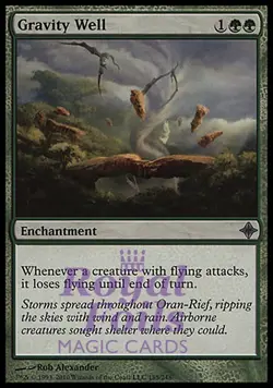 Gravity Well 1x FOIL ROE MTG Rise of Eldrazi Uncommon MINT green - Image 1