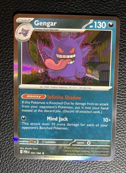 Pokemon TCG Gengar 050/088 Perfect Order - Image 1