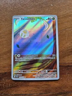 Pokemon TCG Tarountula Holo Full Art Illustration Rare SV01 199/198 40 HP Eng NM - Image 1