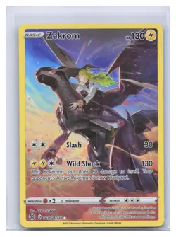 Zekrom TG05/TG30 Holo Brilliant Stars Trainer Gallery Pokemon NM A954 - Image 1
