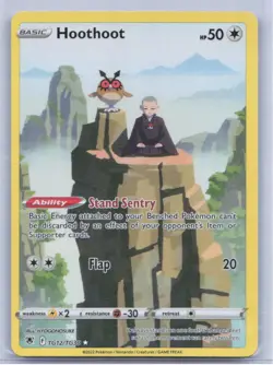 Hoothoot TG12/TG30 Holo Astral Radiance Trainer Gallery Pokemon NM A975 - Image 1