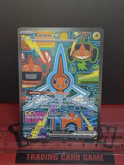 Pokemon TCG Phantasmal Flames Rotom ex SIR Special Illustration Rare 126/094 - Image 1