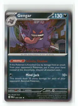 Gengar 050/088 Rare Perfect Order Pokemon Holo Near Mint - Image 1