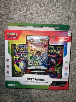 Pokemon TCG: First Partner Illustration Collection Series 1 - New & Sealed - Image 1