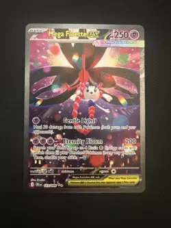 Mega Floette ex SIR 117/086 Chaos Rising English NM Pokemon TCG Prerelease - Image 1