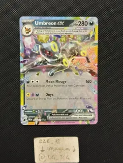 Pokemon Prismatic Evolutions - Umbreon Ex - 060/131 - Full Art Rare - M/NM - Image 1