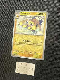 Pokemon Paradox Rift - Galvantula - 065/182 - Reverse Holo - M/NM - Image 4
