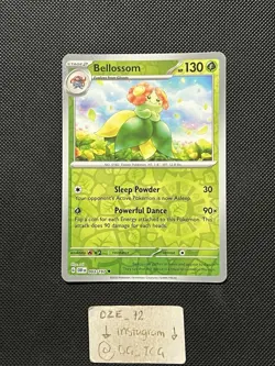 Pokemon Obsidian Flames - Bellossom - 003/197 - Reverse Holo - M/NM - Image 1