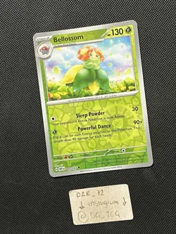 Pokemon Obsidian Flames - Bellossom - 003/197 - Reverse Holo - M/NM - Image 3