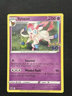 Pokemon GO - Sylveon - 035/078 - Holo Rare - M/NM - Image 2