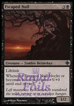 Escaped Null 2x FOIL ROE MTG Rise of Eldrazi Uncommon MINT black - Image 1