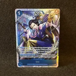 Izo ST22-002 SR One Piece Starter Deck 22: Ace & Newgate Foil. NM. - Image 1