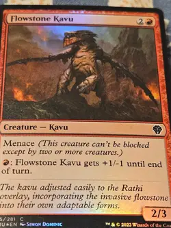 Flowstone Kavu FOIL Dominaria United DMU MTG Magic - Image 2