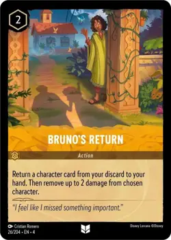 Disney Lorcana TCG - Ursula's Return - Bruno's Return - 26/204 - Image 1