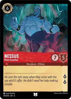 Disney Lorcana TCG - Ursula's Return - Nessus - River Guardian - 118/204 - Image 1