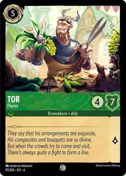 Disney Lorcana TCG - Ursula's Return - Tor - Florist - 91/204 - Image 1
