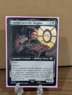 Magic the Gathering MTG Lobelia Sackville-Baggins #0357 Extended Art - Image 1