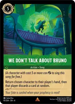 Disney Lorcana TCG - Ursula's Return - We Don't Talk About Bruno - 97/204 - Image 1
