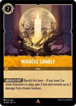 Disney Lorcana TCG - Ursula's Return - Miracle Candle - 31/204 - Image 1