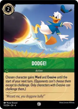 Disney Lorcana TCG - Ursula's Return - Dodge! - 93/204 - Image 1