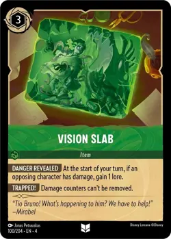 Disney Lorcana TCG - Ursula's Return - Vision Slab - 100/204 - Image 1