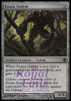 Enatu Golem 2x FOIL ROE MTG Rise of Eldrazi Uncommon 1 MINT + 3 NM artifact - Image 1
