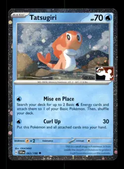 TATSUGIRI 062/198 UC PRIZE PACK SERIES CARDS POKEMON HOLO NM/M - Image 1