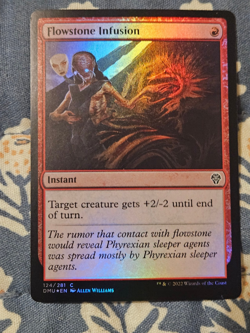 Flowstone Infusion FOIL 0124 MTG Dominaria United - Image 1