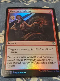 Flowstone Infusion FOIL 0124 MTG Dominaria United - Image 2
