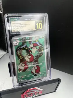 🔥🔥CGC 10 Pristine Amoonguss 096/086 AR Art Rare Black Bolt 2025 Pokemon Card - Image 3