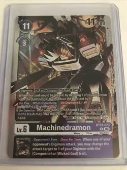 Digimon Card Game Single Machinedramon BT18-073 Special Booster 2.0 - Image 1