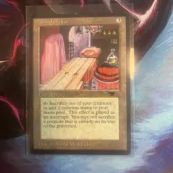 Ashnod's Altar Antiquities Uncommon Card Vintage 1994 Magic the Gathering LP - Image 1