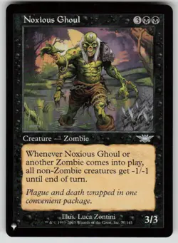 Noxious Ghoul Uncommon The List Reprints 77/145 MTG Near Mint 2020 - Image 1