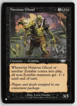 Noxious Ghoul Lightly Played 77/145 The List Reprints MTG - Image 1