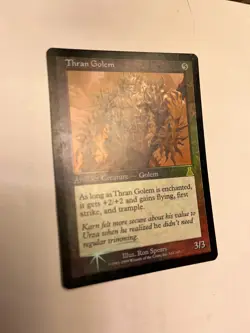MTG Magic the Gathering English Urza's Destiny - FOIL Thran Golem - read - Image 5